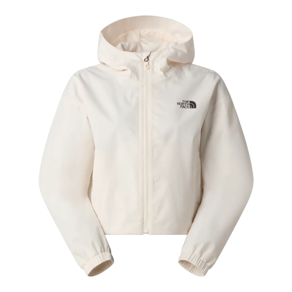 The North Face Women's White Dune Dryvent Mono Cropped Jacket - 16 (Xl) - Image 3