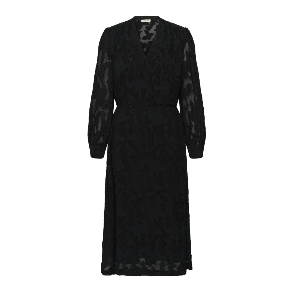 Soaked In Luxury Women's Black Midi Dresses, 2XL, Midi Dresses