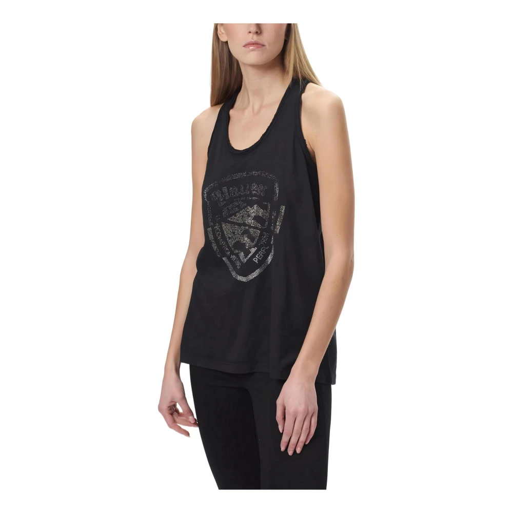 Blauer Sleeveless Tops Black Dames