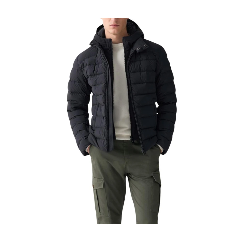 Colmar , Jackets, Male, Black, L, Down Jacket With Chest - Image 3