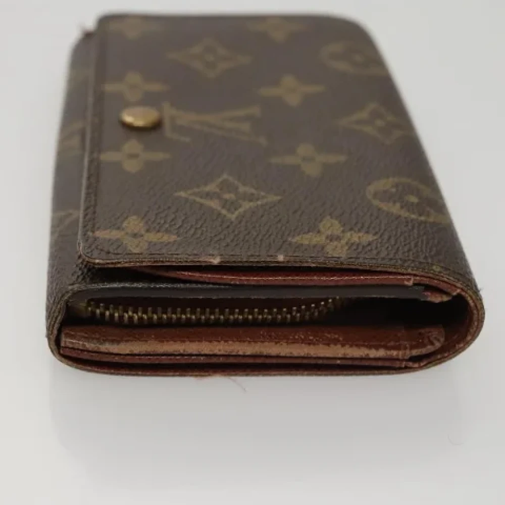 Louis Vuitton Vintage Pre-owned Canvas wallets Brown Dames