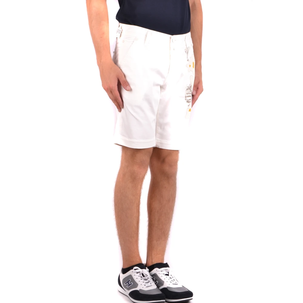 Jacob Cohën Bermuda Shorts White Heren