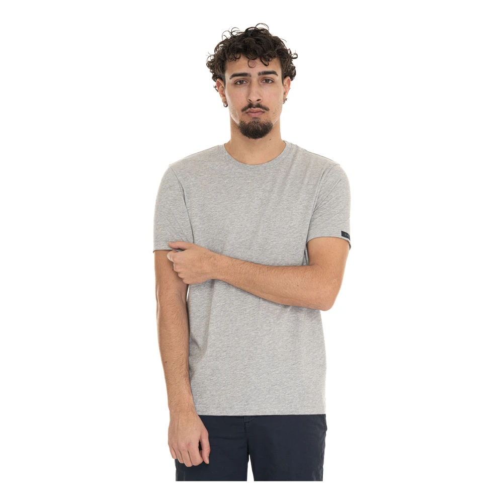 Fay - Tops > T-Shirts - Gray - Fay - Modalova