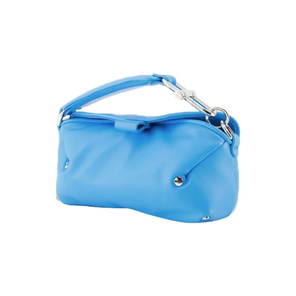 Off White Leather handbags Blue Dames