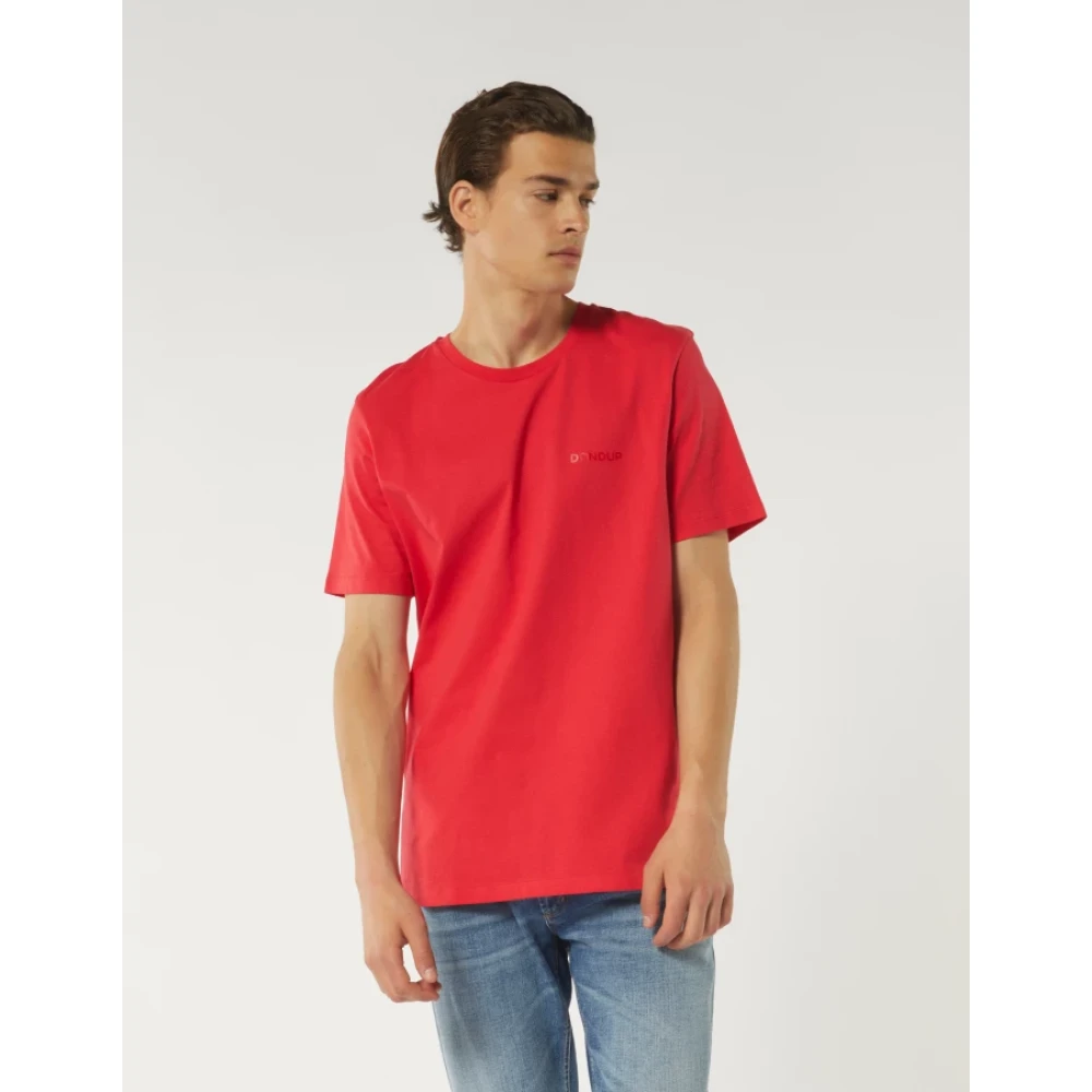 Dondup 528 T-Shirt Red Heren