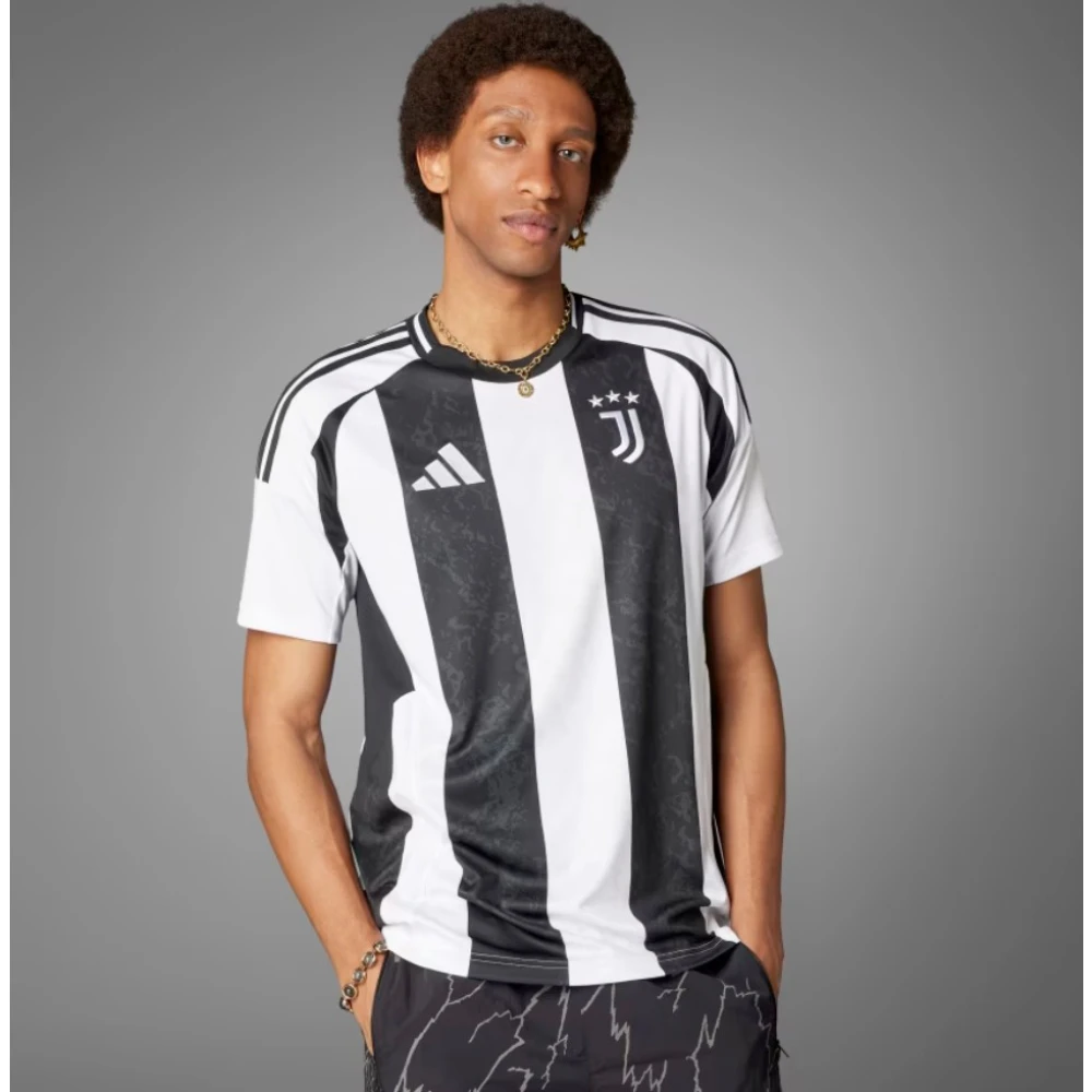 Adidas Witte Juventus Thuisshirt 24 25 White Heren