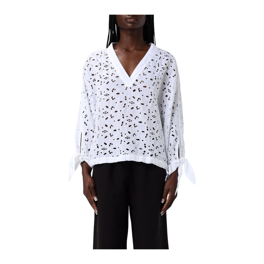 Blouses & Shirts > Blouses - - 120% Lino - Modalova