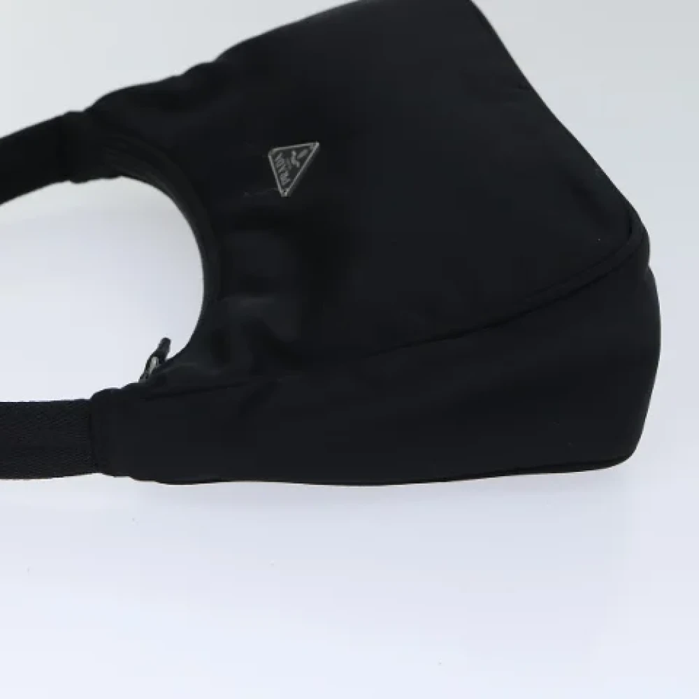 Prada Vintage Pre-owned Fabric prada-bags Black Dames