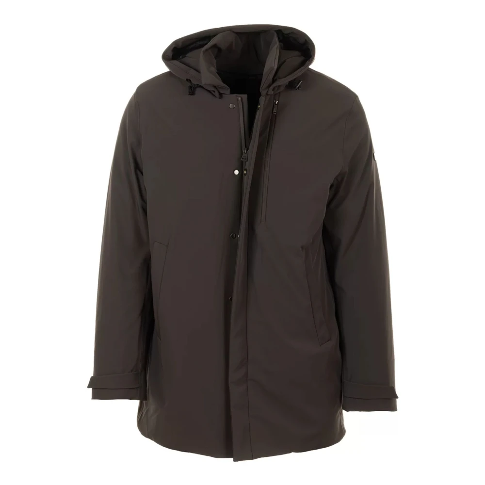 Duno Grijze Hooded Winterjas Gray Heren
