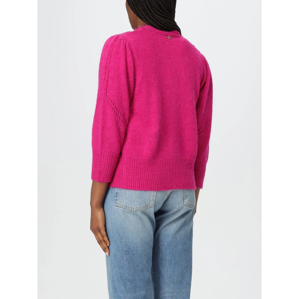 Liu Jo Kanten Cardigan Pink Dames