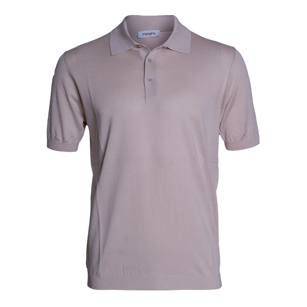 Kangra Gray Polo Shirts, Male, Xl, Slim Fit Polo