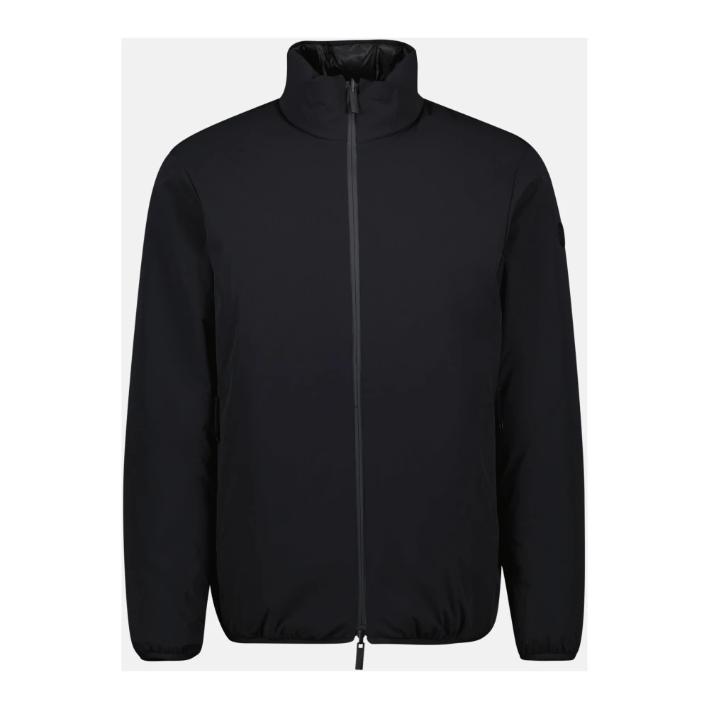Moncler Omkeerbare Zwarte Donsjas Black Heren