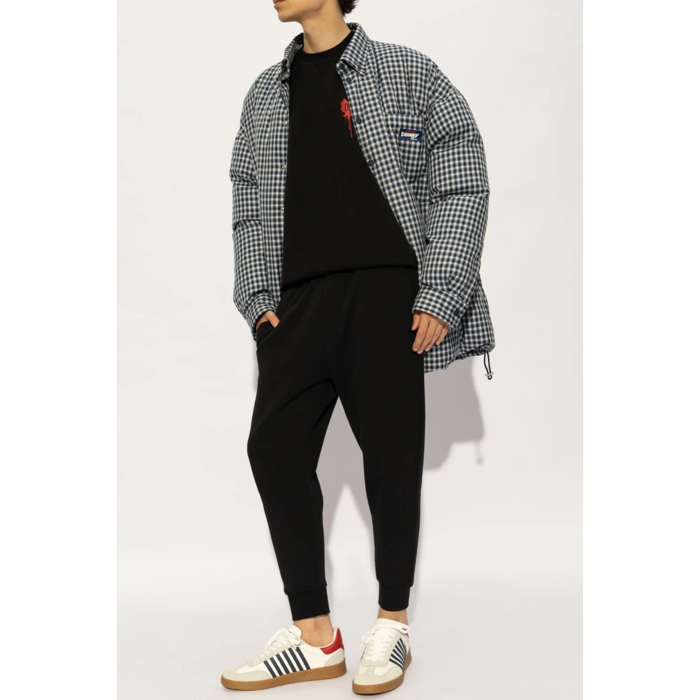 Dsquared2 Sweatpants Black Heren