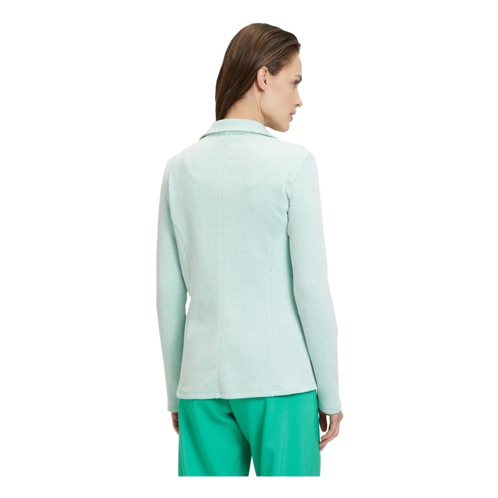 Betty Barclay Multicolor Shirtblazer met Zakken Green Dames