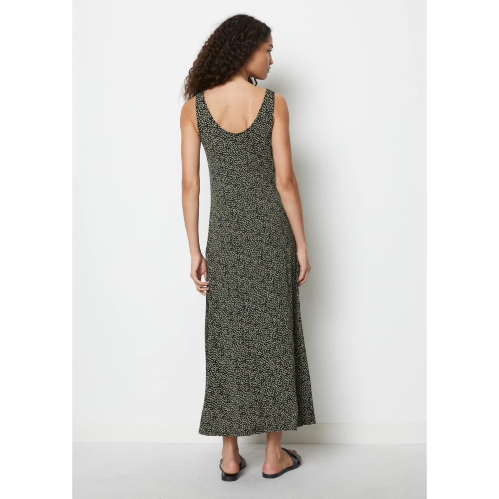 Marc O'Polo Mouwloze jerseyjurk met een all-over print Multicolor Dames