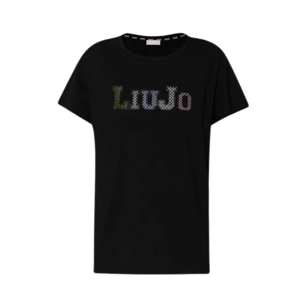 Liu Jo Klassiek T-shirt Black Dames