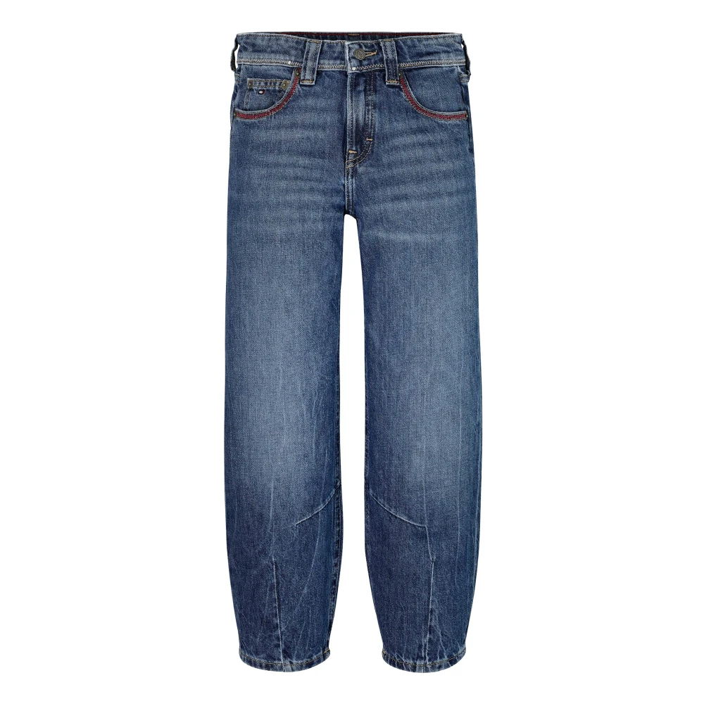 Tommy Hilfiger Oversized Ballong Jeans Blue, Flicka