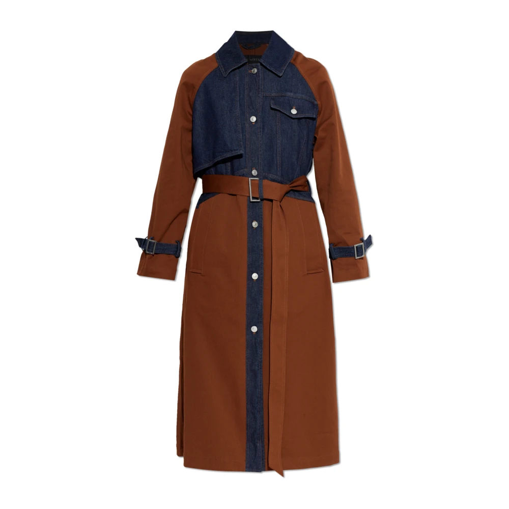 Allsaints Brun Dayly Trench Coat