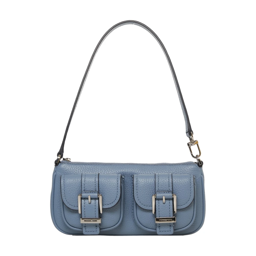 Michael Kors Blauwe Schoudertas 'Zoe' Blue Dames