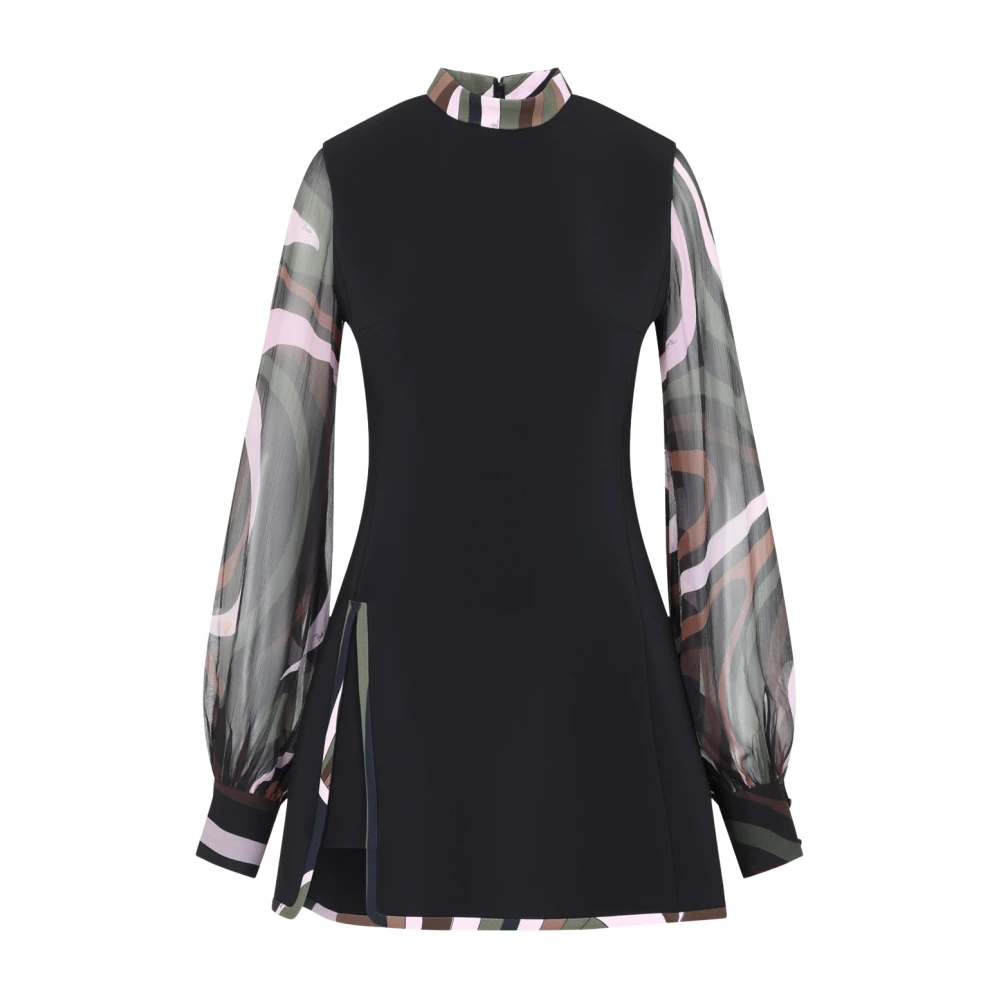 Pucci Donna Nero Abiti, S, New, - Immagine 4