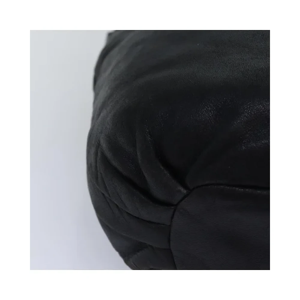 Loewe Pre-owned Leather shoulder-bags Black Dames