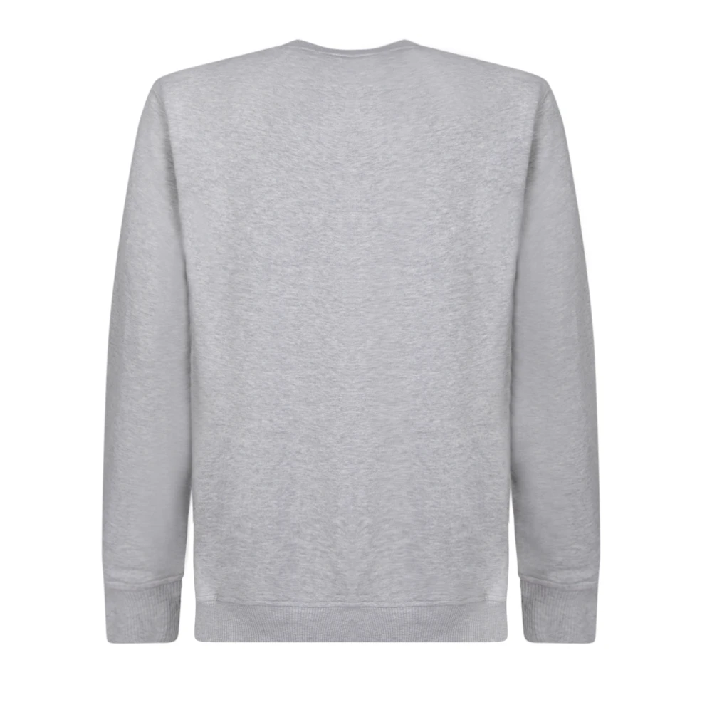 Comme des Garçons Grijze Sweatshirt Ronde Hals Front Print Gray Heren