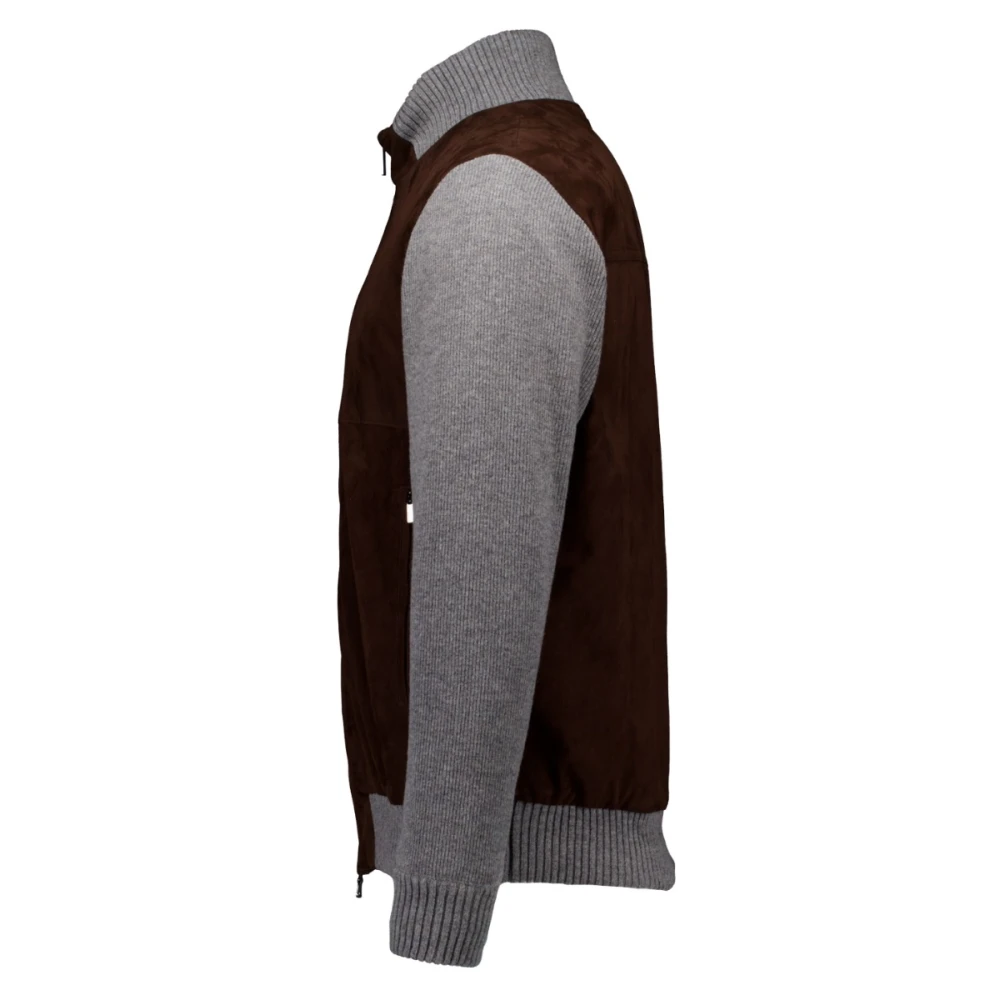 PAUL & SHARK Bruin Leren Jas 14311244 Brown Heren