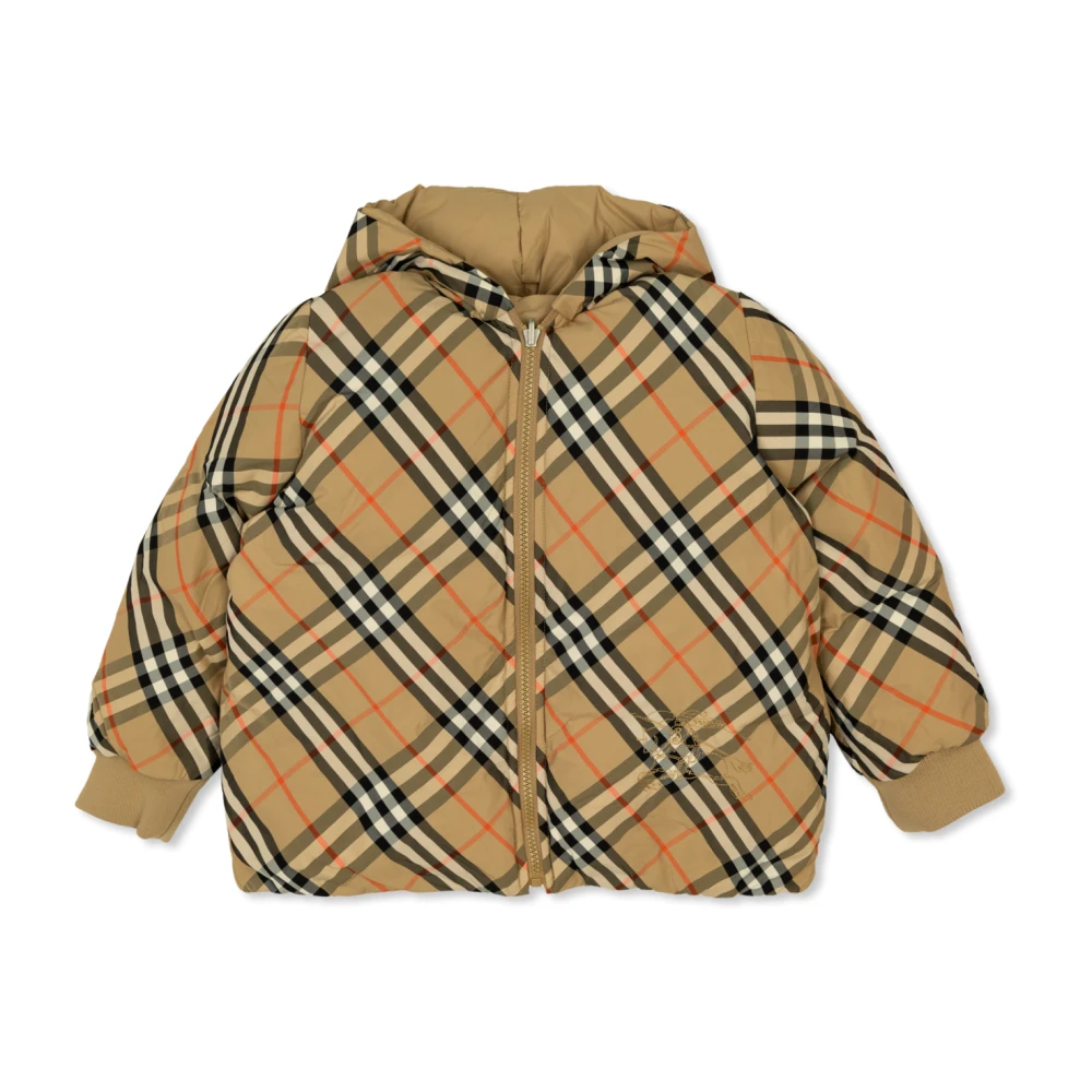 Burberry Unisex Beige Reversible Hooded Jacket