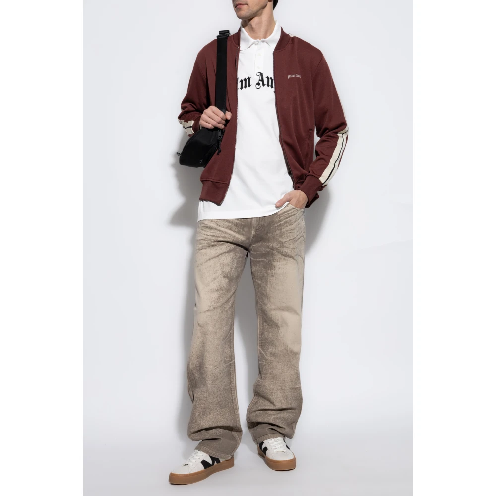 Palm Angels Sweatshirt met logo Red Heren