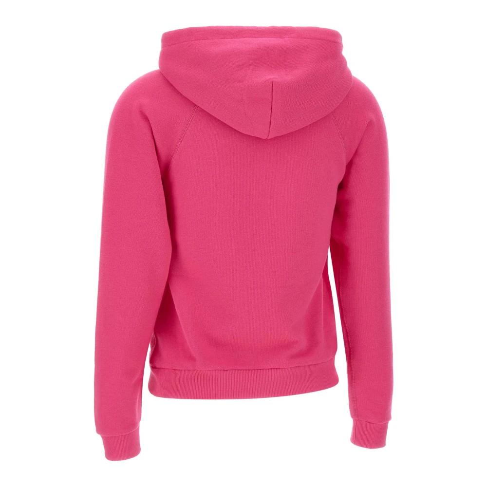 Polo Ralph Lauren Cyclamen Sweatshirt met Capuchon en Logo Pink Dames