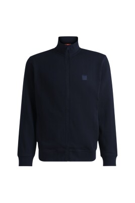 dark-blue-zip-up-cotton-sweater