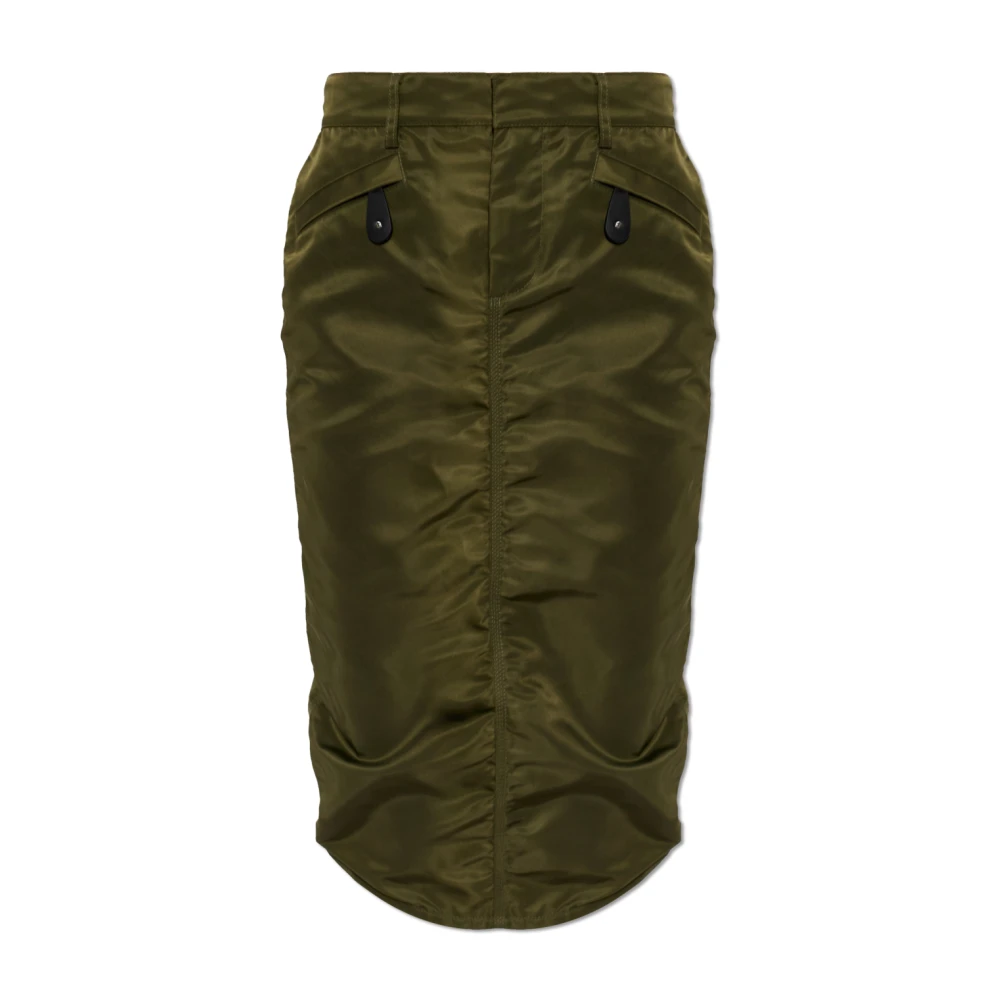 Dsquared2 Donna Verde - Gonna Con Spacco - Skirts - S