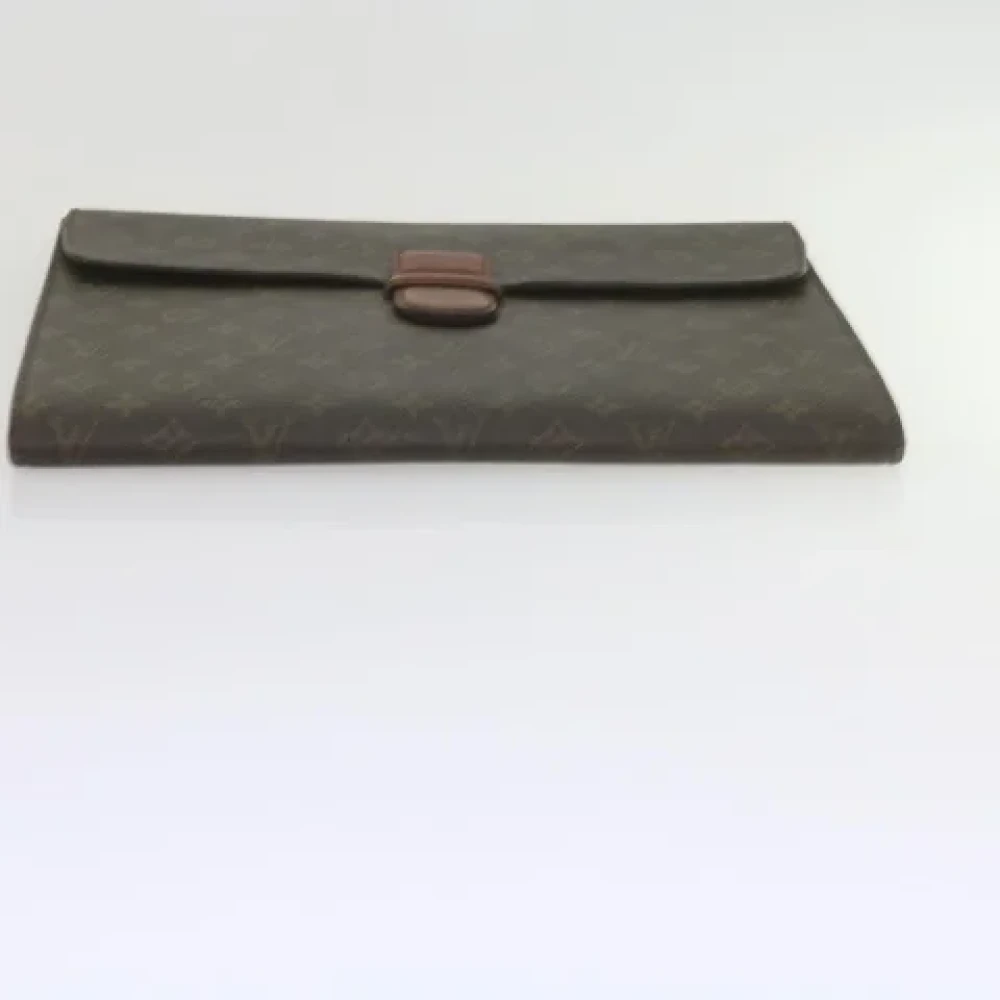 Louis Vuitton Vintage Pre-owned Canvas briefcases Brown Dames
