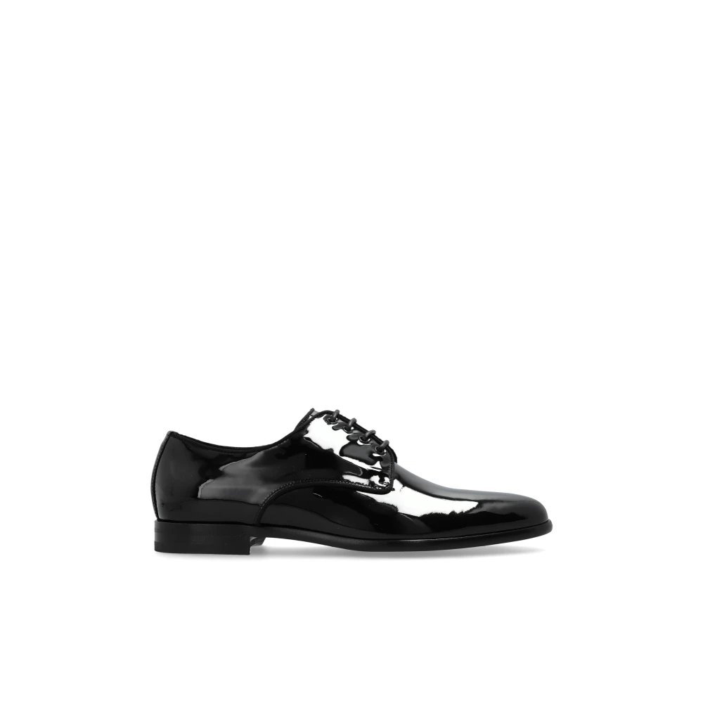 Dolce & Gabbana Black Laced Shoes, Female, 4 Uk, Leather Shoes