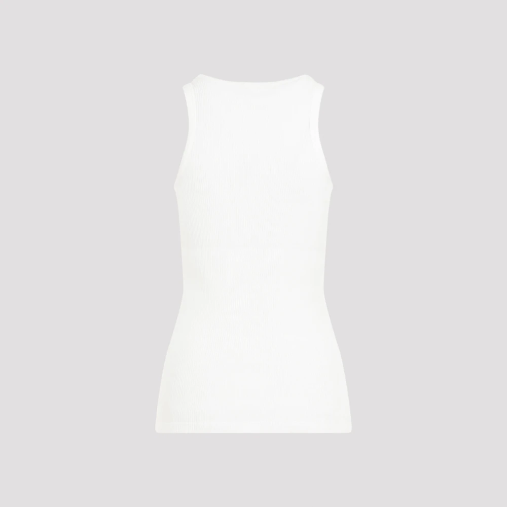 The Row Witte Misty Top White Dames