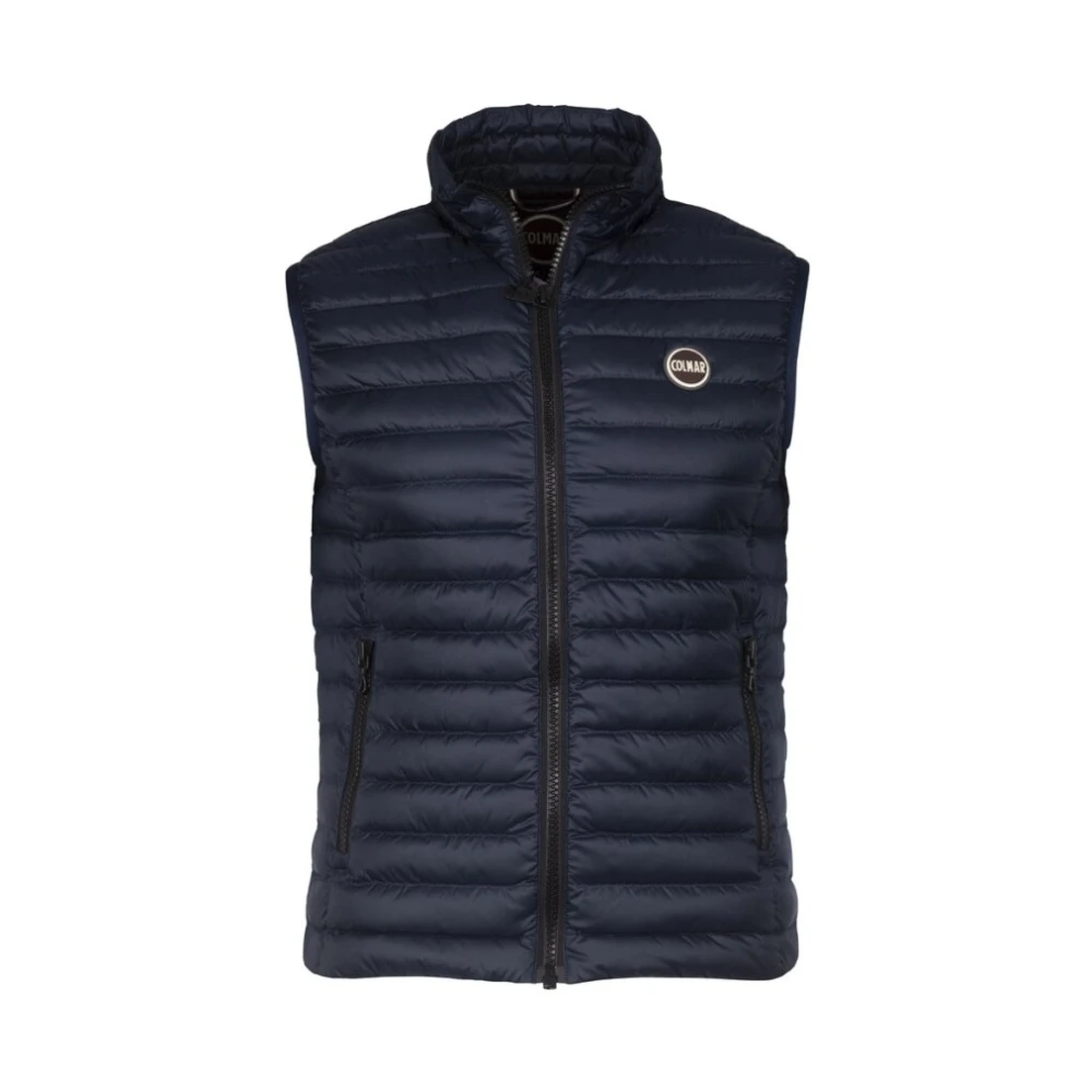 Colmar Men's Blue Waistcoats, 3XL, Sporty Down Gilet