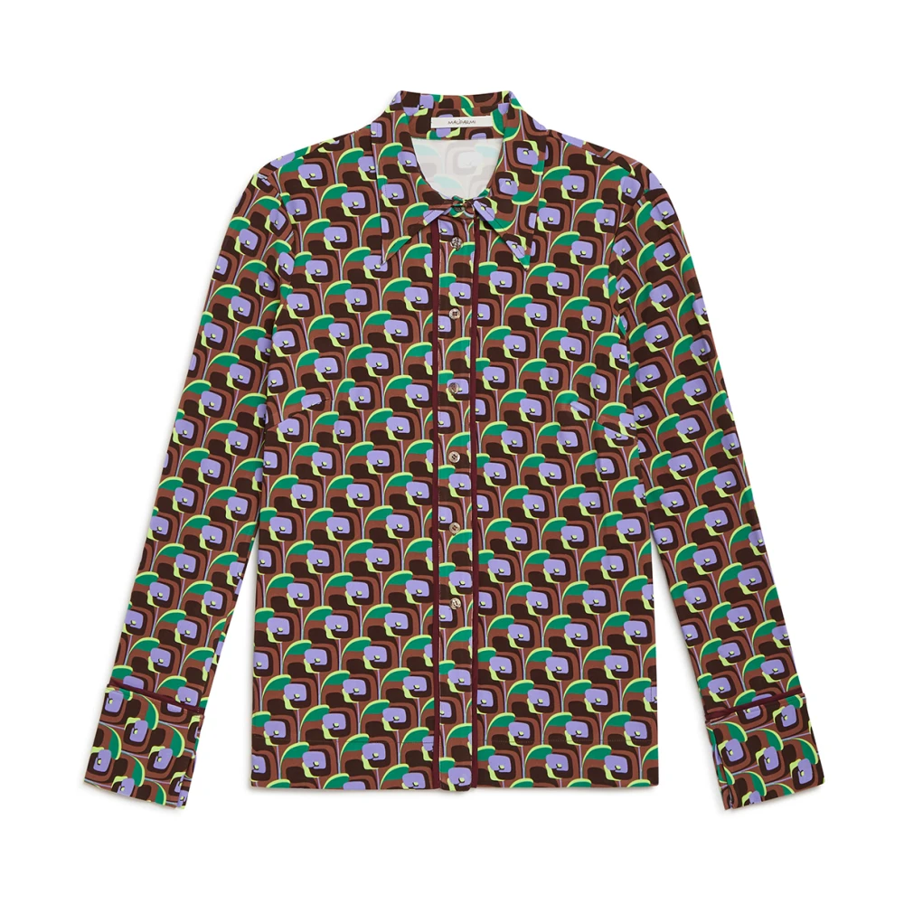 Maliparmi Poppy Jersey Shirt Multicolor Dames