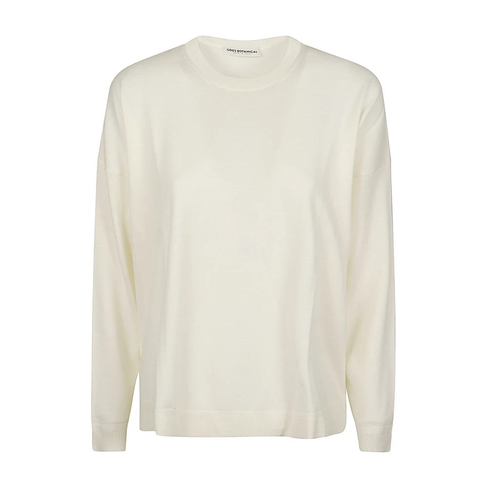 Knitwear > Round-neck Knitwear - - Goes Botanical - Modalova