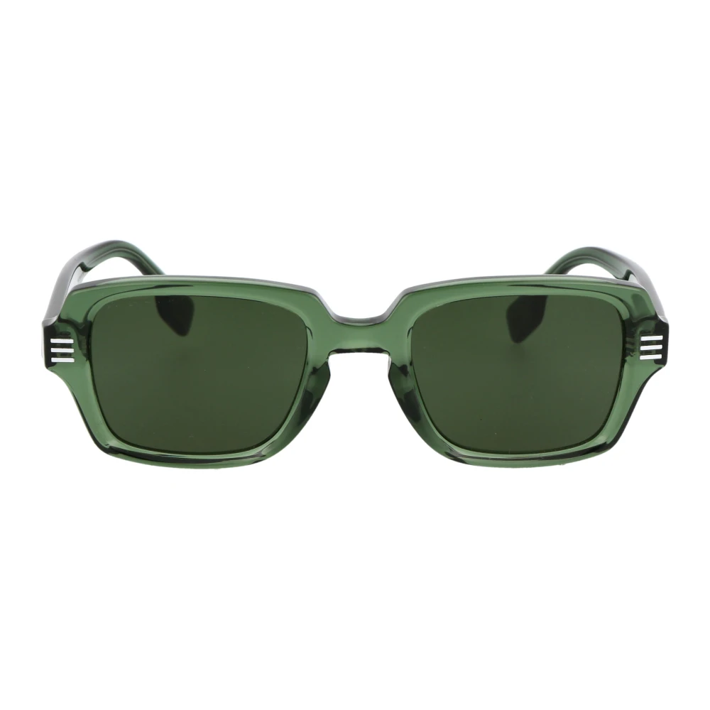 Burberry Men's Green Be4349 Eldon 394671 Man Sunglasses Acetate Squared Normal - Image 7