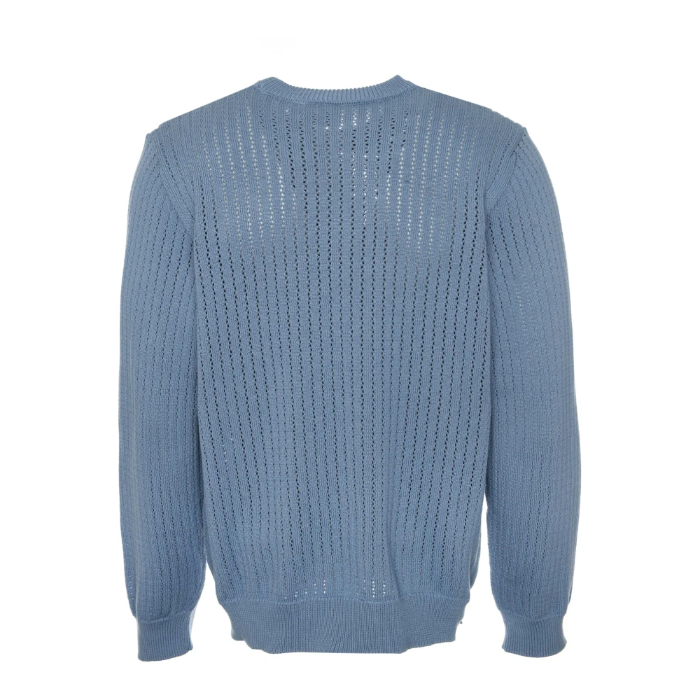 Carhartt WIP Katoenen Gebreid Sweatshirt Losse Pasvorm Blue Heren