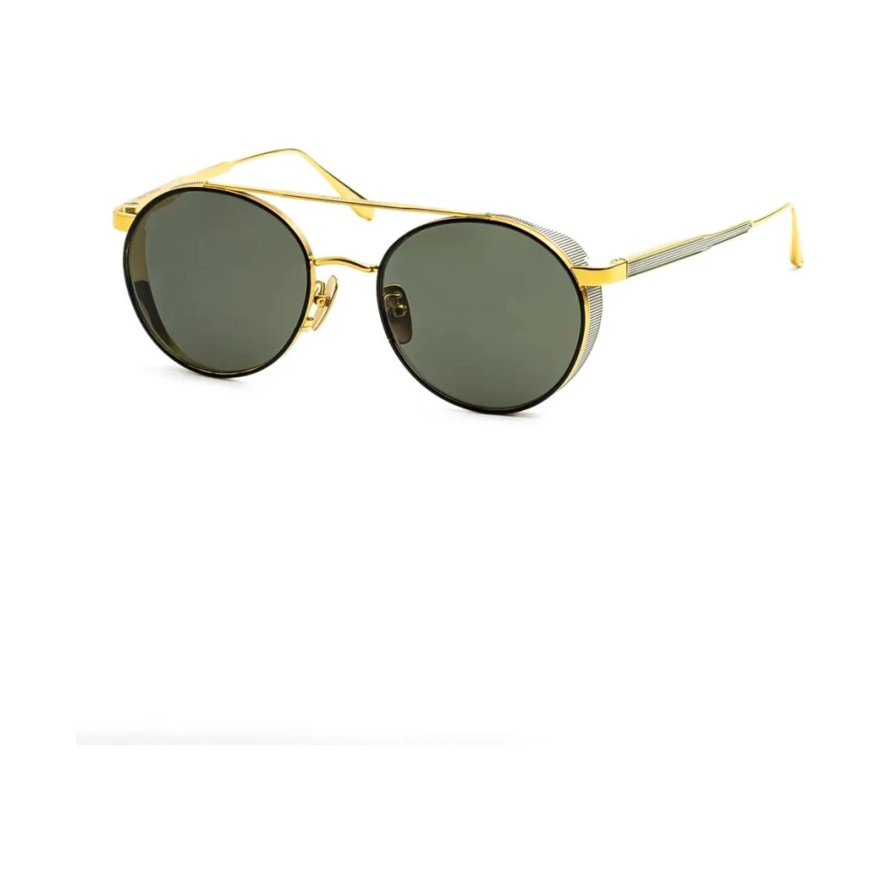 Linda Farrow Unisex Yellow Lfl1549 C1 Sun Sunglasses - Sunglasses - 52 Mm - Accessories
