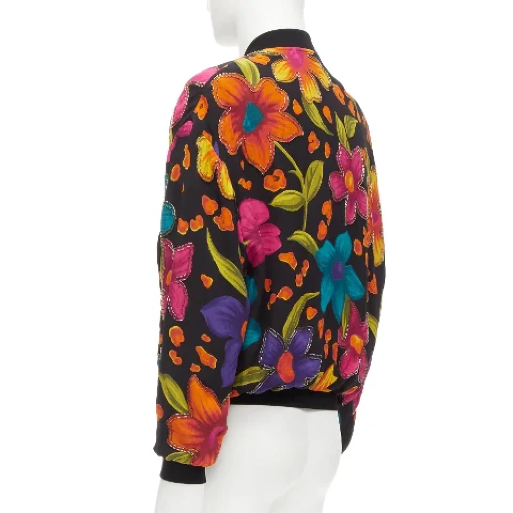 Saint Laurent Vintage Pre-owned Fabric outerwear Multicolor Dames