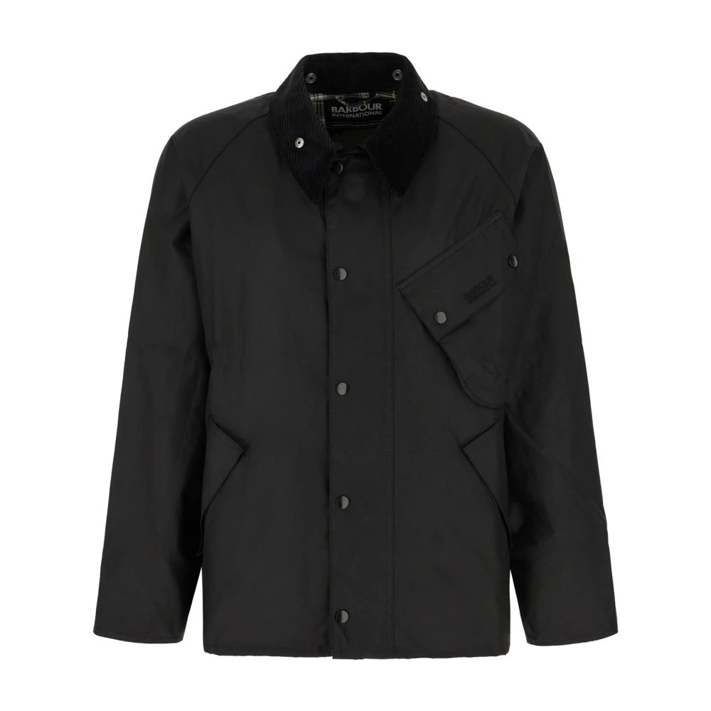 Barbour Giubbini Jacket Black Heren