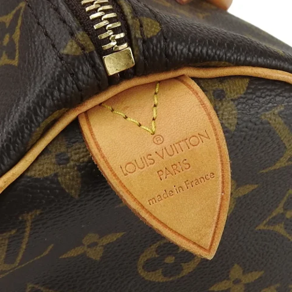 Louis Vuitton Vintage Pre-owned Canvas handbags Brown Dames