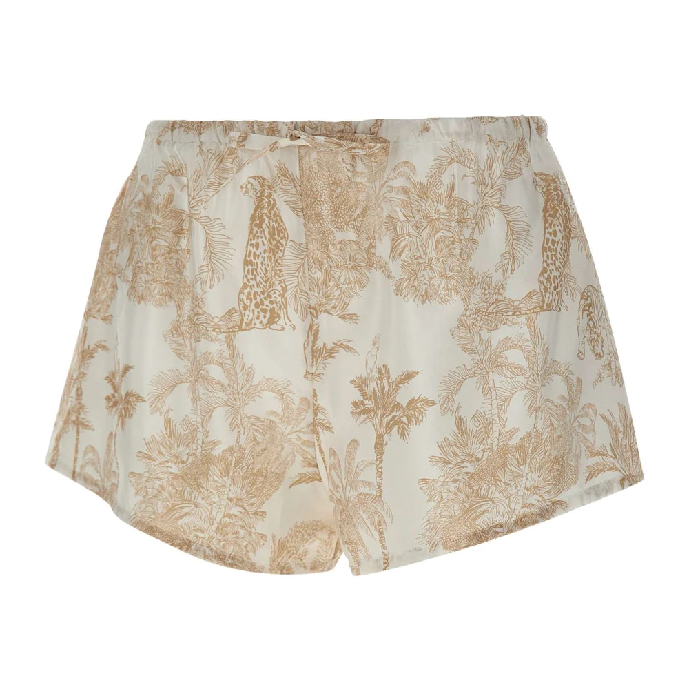 Mc2 Saint Barth White Kammy Shorts - Female - Short Shorts - Xs - Shorts