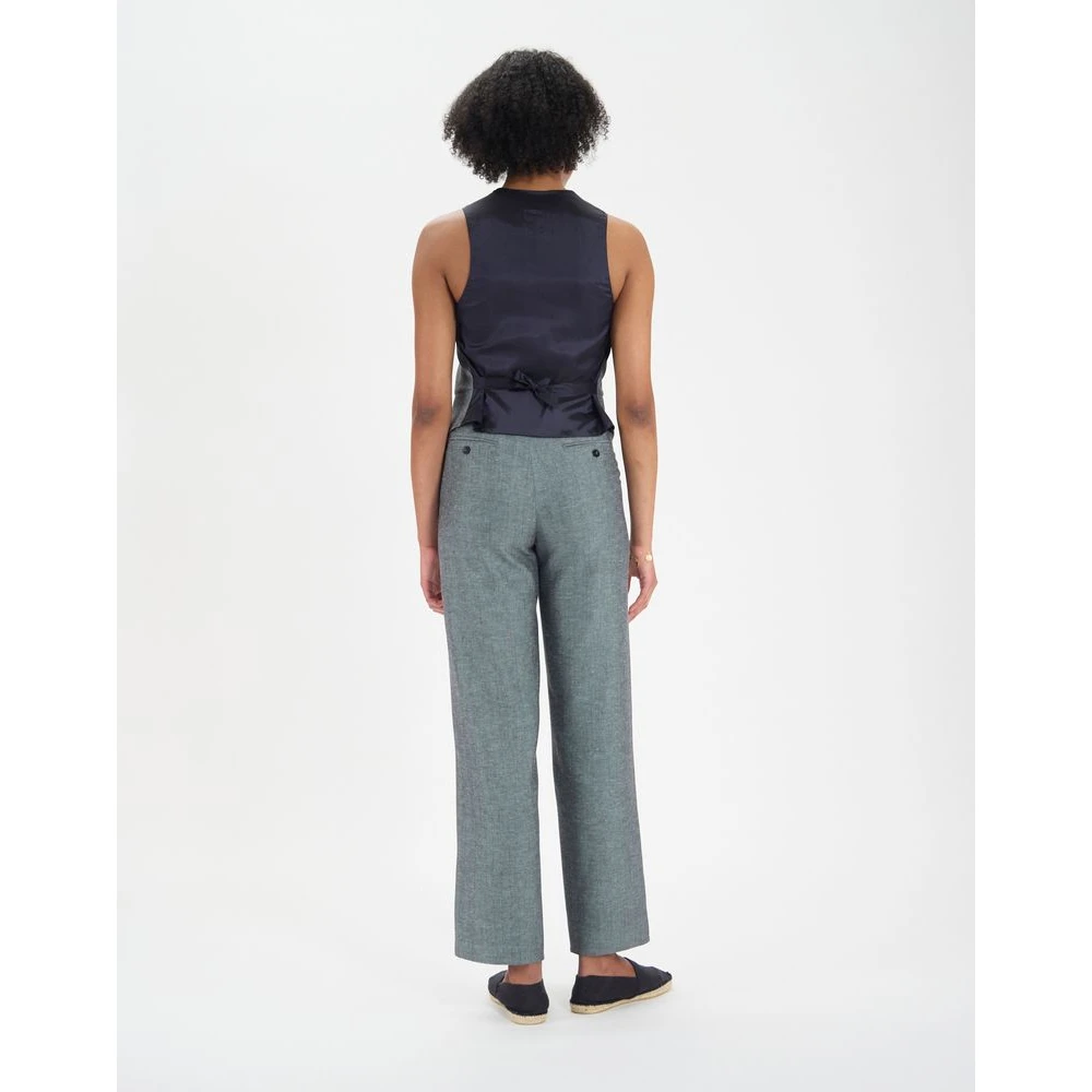 Ines De La Fressange Paris Robinson vest Gray Dames