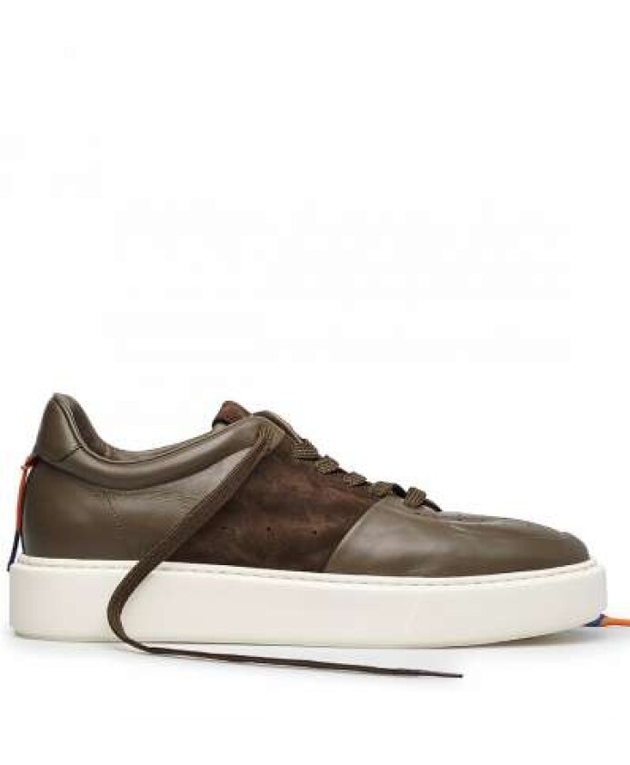 military-green-leather-sneakers