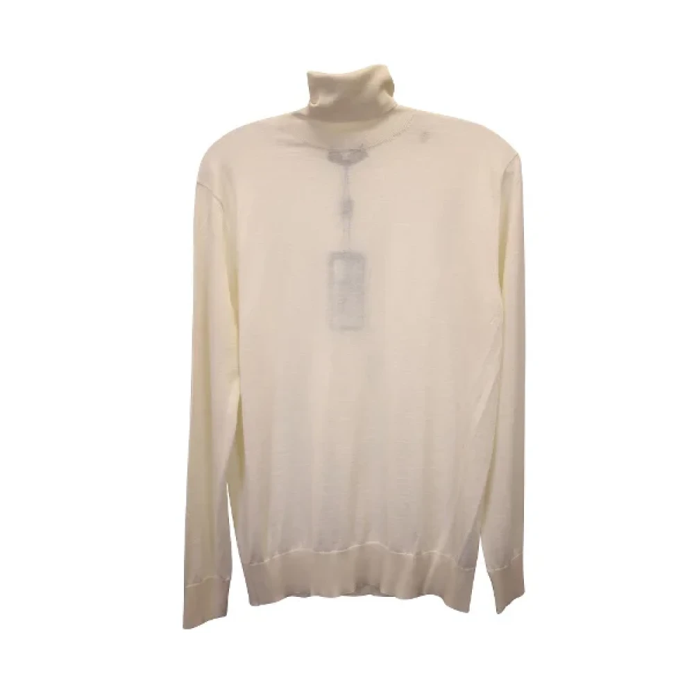 Dolce & Gabbana Pre-owned Wool tops White Dames