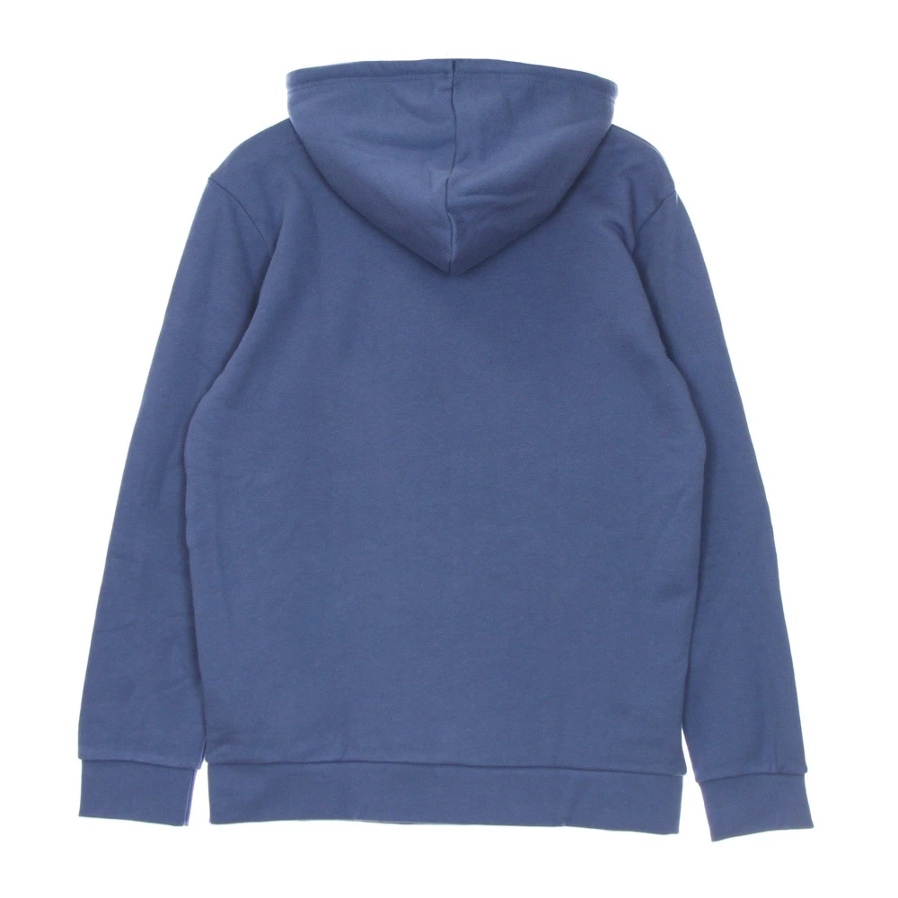 Adidas Blauwe Lichtgewicht Hoodie Trefoil Blue Heren