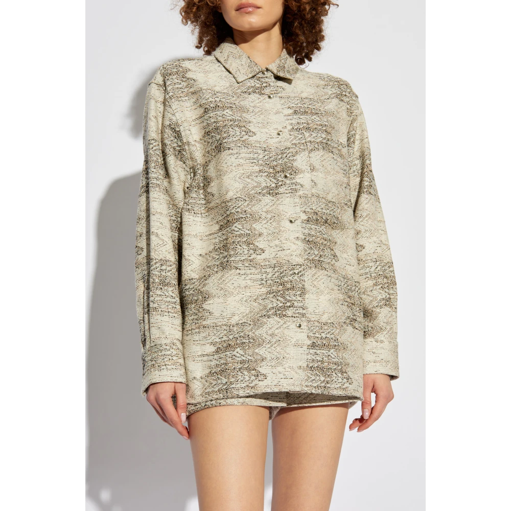 IRO Shirt Malini Gray Dames